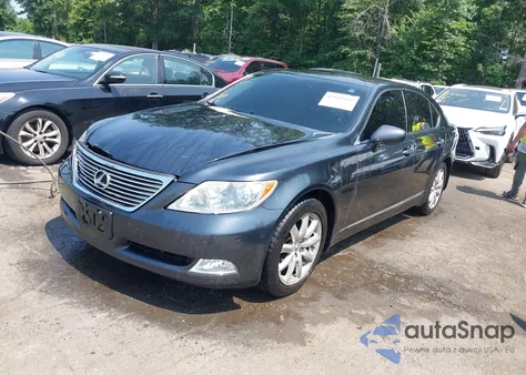 2007 Lexus Ls 460 z USA, uszkodzony, nr VIN JTHBL46F475042749